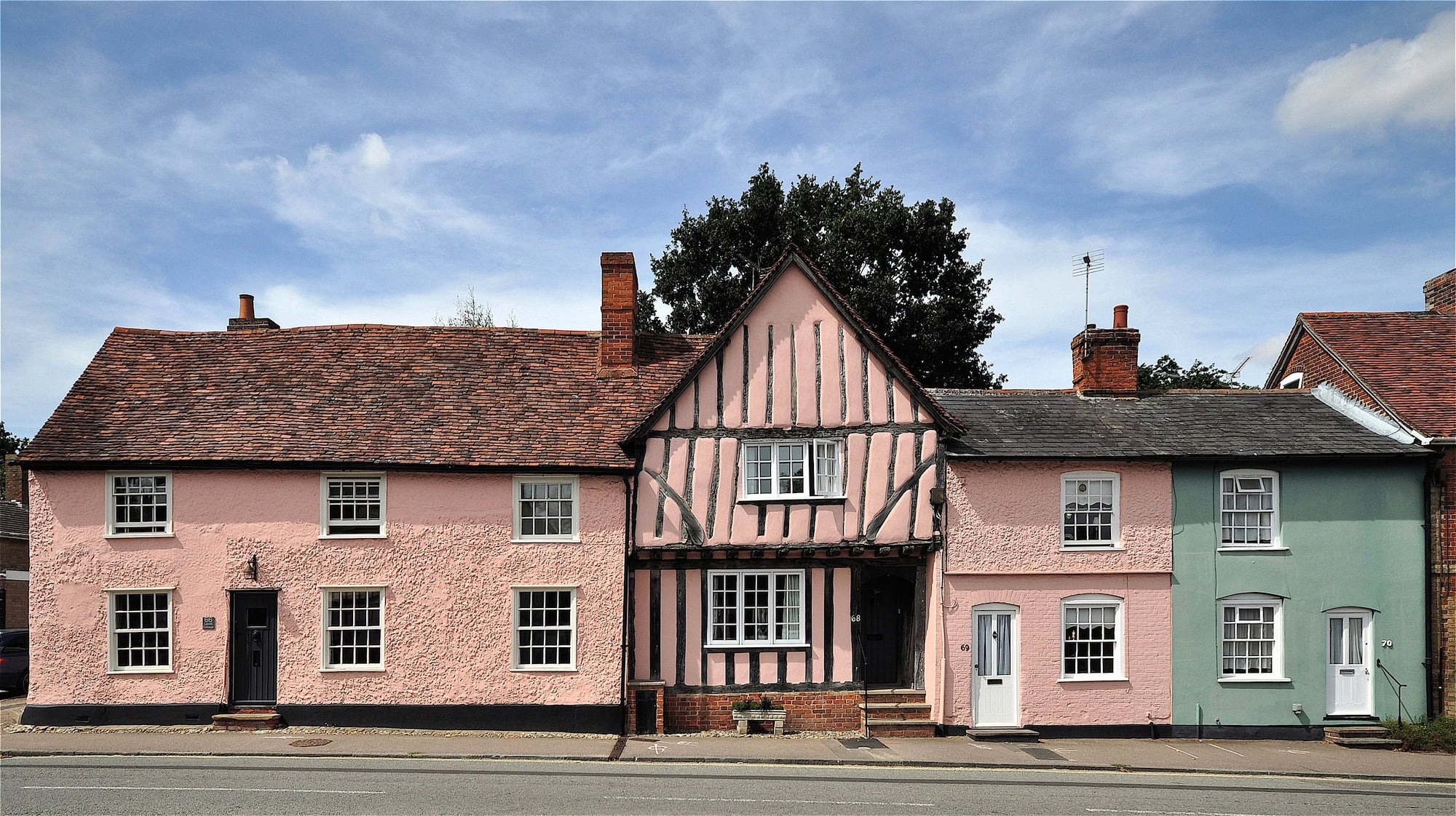 The history behind Suffolk Pink houses