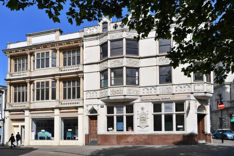 Prominent building with potential for alternative uses and redevelopment for sale in Ipswich town centre