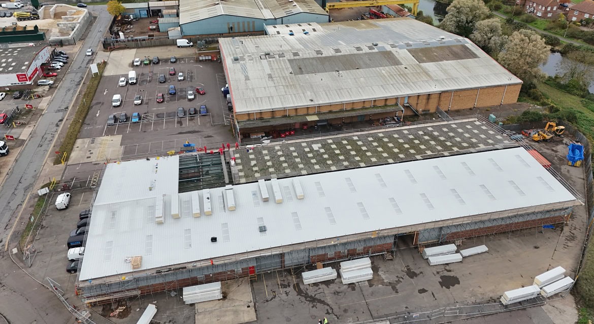 Substantial warehouse unit for sale/lease on Hadleigh Road Industrial Estate