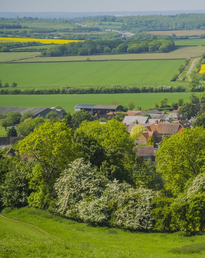 A farm in the countryside